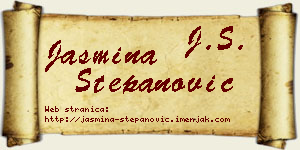 Jasmina Stepanović vizit kartica